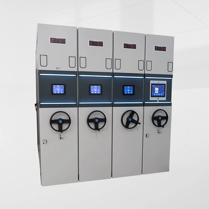Armadio elettrico compatto con scaffalature